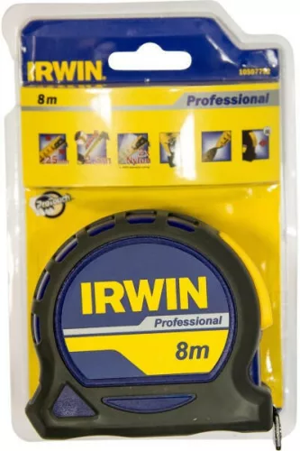 IRWIN Mérőszalag 8mx25mm professzionális