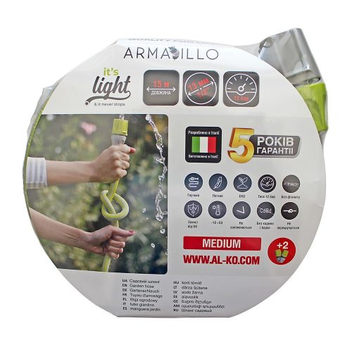Al-Ko Armadillo 1/2' Superlight 15m Tömlő