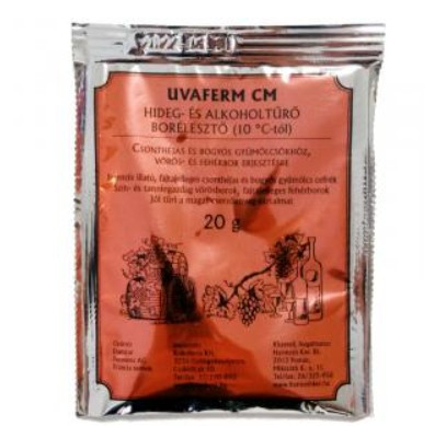 Borélesztő Uvaferm Cm 20g