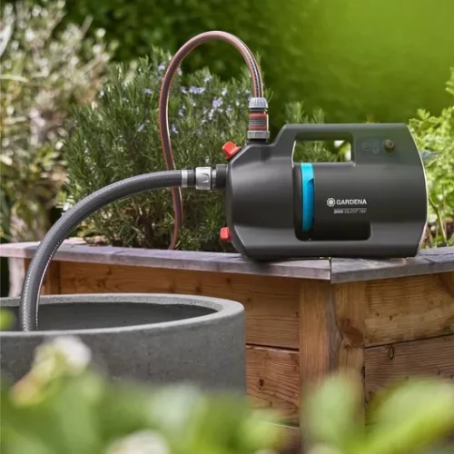 Gardena Akkumulátoros kerti szivattyú 3000 Silent18V akkumulátorral P4A
