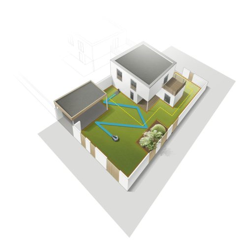 Gardena Robotfűnyíró Sileno city 250