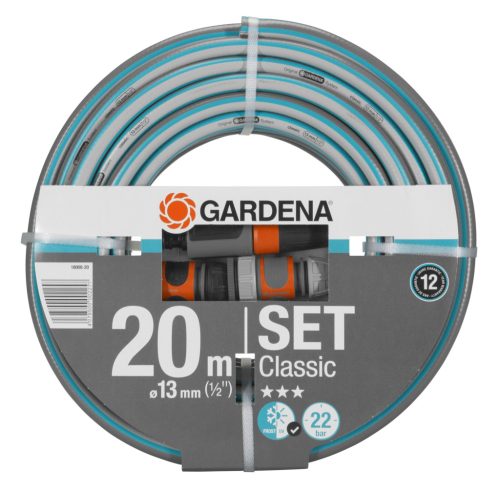 Gardena Classic Tömlő 13 mm (1/2'), 20 M, Rendszerelemekkel