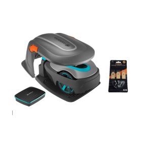   Gardena smart sileno 600 robot /Lona/ + robot garázs + ajándék 3 kés készlet