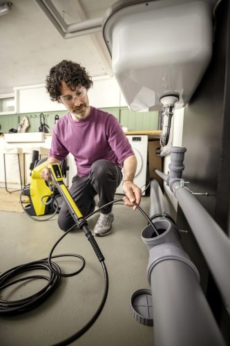 Kaercher csőtisztító készlet 7,5 m-es tömlővel