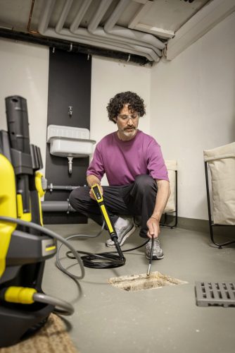 Kaercher csőtisztító készlet 7,5 m-es tömlővel