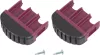 KRAUSE CORDA lábdugó 61,5 x 20 mm, lila (pár)