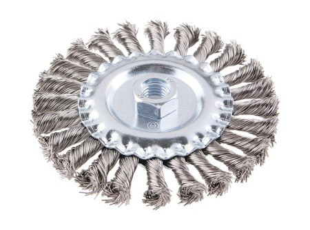 FESTA Sodrott körkefe M14 125 mm inox