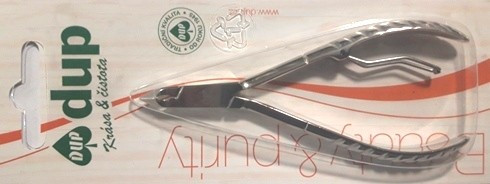 DUP bőrvágó fogó (10,5 cm) Készlet erejéig