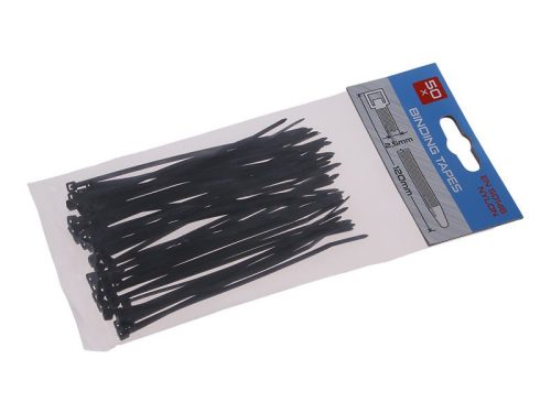 Festa Kábelkötegelő 120 x 2,5 mm fekete (50 db)