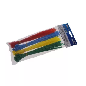  Festa Kábelkötegelő készlet 200 x 3,6 mm (piros-zöld-sárga-fehér) (100 db)