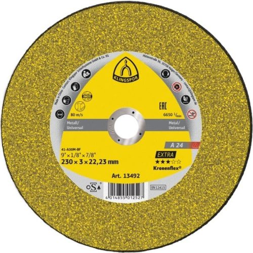 Klingspor 72 VágókorongA 24 EX115X2,5X22,23