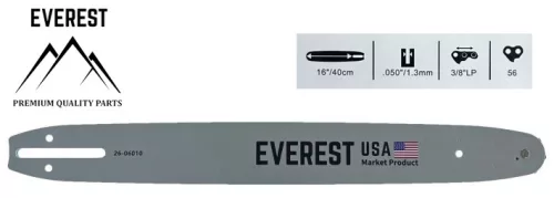 LÁNCVEZETŐ 16' 3/8LP 1,3mm 57 szem EVEREST