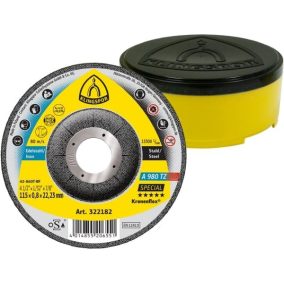 Klingspor A 980 TZ vágókorong 125x0,8x22,23 domború