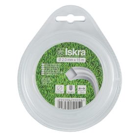 Iskra Műanyag Vágószál 2,0x15m Négyzet