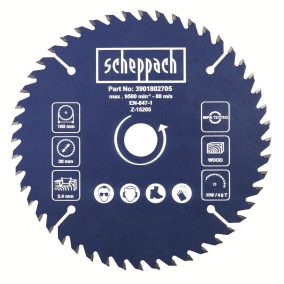 Scheppach Fűrészlap 160/20mm, 48f Divar 55 / Pl 55-Höz