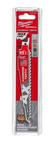 Milwaukee Szablyafűrészlap TCT AX Carbide 150 mm - 1 db