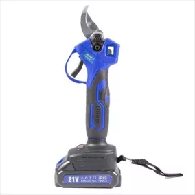   IRIS TOOLS ITSM-100 Akkus metszőolló szett (táska + metszőolló + 2 akku + töltő)