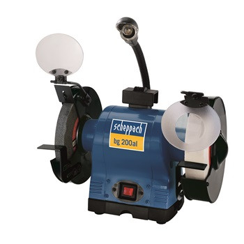 Scheppach Bg 200 Al Kettős Köszörű Pro Elektromos 230v