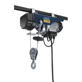   Scheppach Hrs 250 Drótköteles Csörlő-Emelő Elektromos 230v