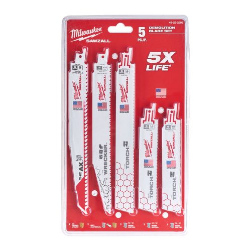 Milwaukee Szablyafűrészlap válogatás - 5 db