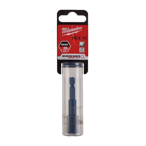 Milwaukee 1/4' Mágneses dugókulcs Hex 10 mm  1 db