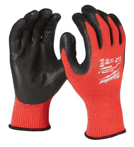 Milwaukee Vágásbiztos védőkesztyű - 3/C  - XXL/11 -1pár