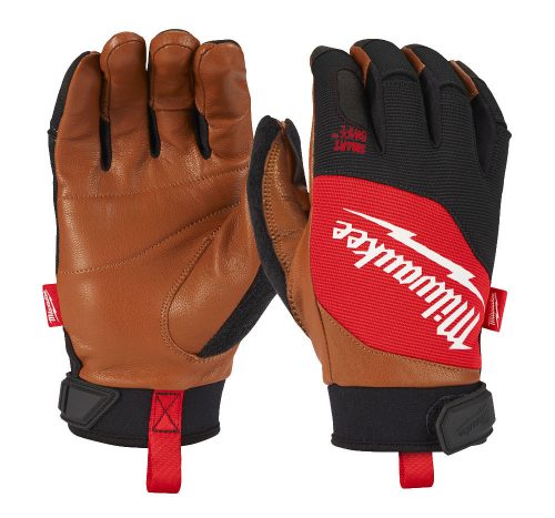 Milwaukee Hibrid bőr védőkesztyű - XL/10 - 1 pár