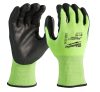 Milwaukee Hi-Vis Vágásbiztos kesztyű 3/C   - 8/M - 1 pár