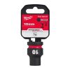 Milwaukee 1/2' Dugókulcsbetét hatlapú, gépi, rövid 10 mm - 1 db