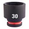 Milwaukee 1/2' Dugókulcsbetét hatlapú, gépi, rövid 30 mm - 1 db