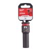 Milwaukee 1/2' Dugókulcs hatlapú 78 mm gépi, hosszú, 12 mm 1 db