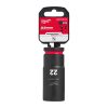 Milwaukee 1/2' Dugókulcs hatlapú 78 mm gépi,hosszú, 22mm 1 db