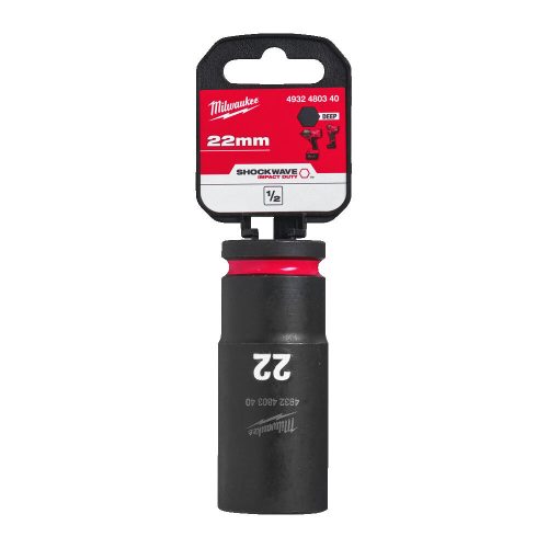 Milwaukee 1/2' Dugókulcs hatlapú 78 mm gépi,hosszú, 22mm 1 db