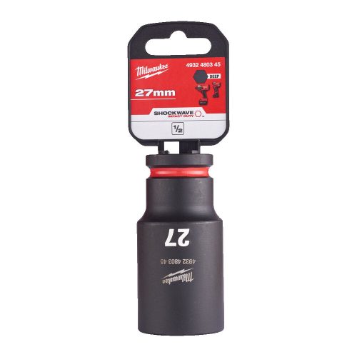 Milwaukee 1/2' Dugókulcs hatlapú 78 mm gépi, hosszú, 27 mm 1 db