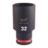 Milwaukee 1/2' Dugókulcs hatlapú 78 mm gépi, hosszú, 32 mm 1 db