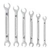 Milwaukee 6pc Flare Nut Spanner Set - Metric