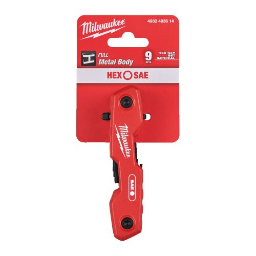 Milwaukee Imbusz L-alakú colos kulcs készlet 9 részes