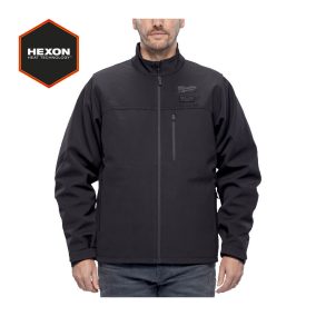 M12 HJBL6-0 (XL) Fűthető kabát - fekete