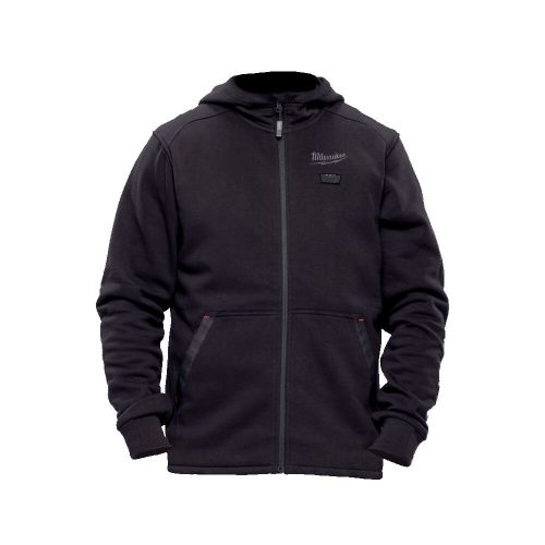 M12 HHBL5-0 (M) Fűthető kapucnis pulóver - fekete