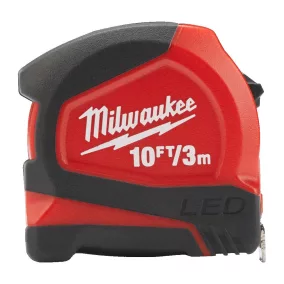   Milwaukee Mérőszalag LED világítással 3 m - 1 db (Rendelési egység 12 db)