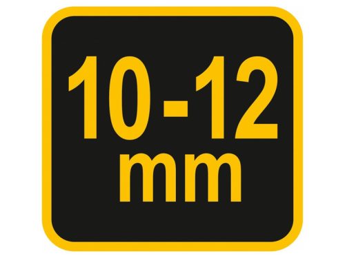 Vorel betonvas hajlító 10-12mm 25x16x6 mm