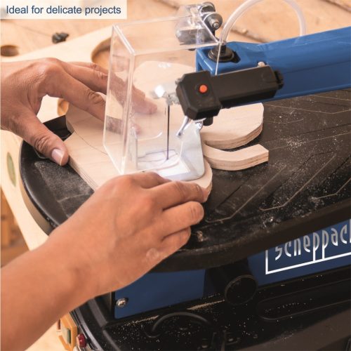 Scheppach Deco-Flex Sl-Asztali Dekopírfűrész Flexidrive Rendszer,Készlet Erejéig