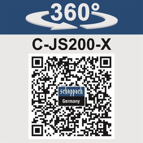 Scheppach C-JS220-X akkus kézi dekopírfűrész 1/4',IXES 20V akku és töltő nélkül