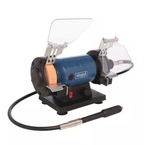   Scheppach Hg 35 Kettős Köszörű-Polírozó Flexidrive Rendszerrel