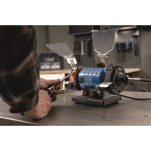 Scheppach Hg 35 Kettős Köszörű-Polírozó Flexidrive Rendszerrel