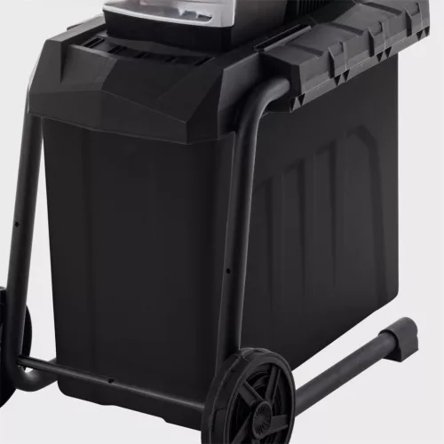 Scheppach GS 70 - elektromos ágaprító 2800 W gyűjtőedénnyel, hengeres