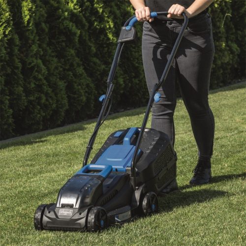 Scheppach BC-MP320-X-SET L - akkus fűnyíró indukciós motorral 3in1 IXES