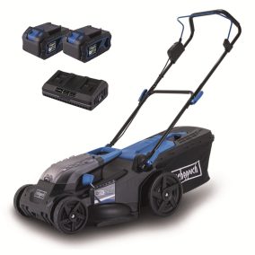   Scheppach BC-MP430-X-SET XL2 - akkus fűnyíró indukciós motorral 4in1