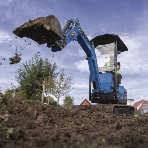 Scheppach EXC 1400 - mini forgó kotrógép