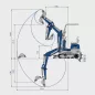 Scheppach EXC 1400 - mini forgó kotrógép